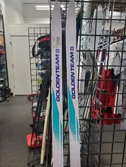 Used Nordica GOLDEN TEAM 180CM Mens XC Skis Only White 180 cm