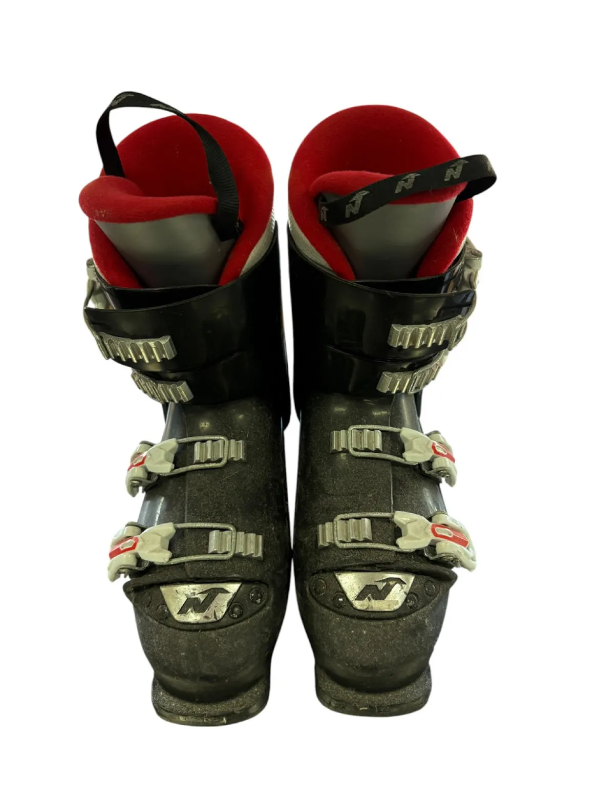 Used Nordica GP TJ Boys DH Ski Boot Black 245 MP - M06.5 - W07.5