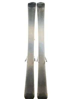 Used Nordica LITTLE BELLE Girls DH Ski/Binding Royal Blue 110 cm