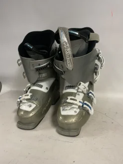 Used Nordica OLYMPIA S ONE Womens DH Ski Boot Grey 275 MP - M09.5 - W10.5