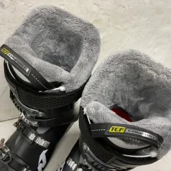 Used Nordica SPORTMACHINE 75W Womens DH Ski Boot Black 255 MP - M07.5 - W08.5