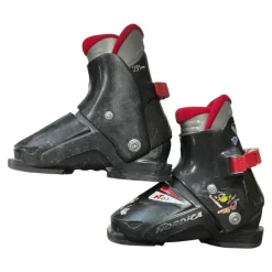 Used Nordica SUPER 0.1 Boys DH Ski Boot Black 195 MP - Y13