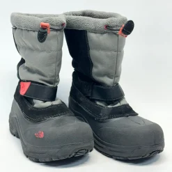 Used North Face YOUTH BOOTS Snow/Hunt/Hike Boots Y Black And Grey Junior 04