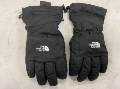 Used North Face YTH/JR Boys Gloves Black LG