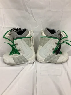 Used Northwave TOPAZ Girls Snowboard Boots White And Green Junior 06
