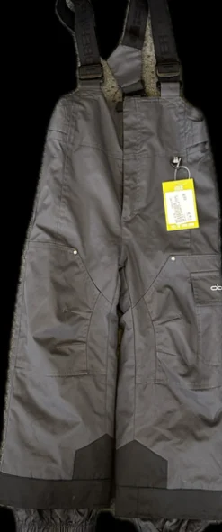 Used Obermeyer Snow Bibs Y Grey Junior