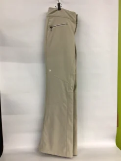 Used Obermeyer SNOW PANTS Adult Racing Suit Beige LG