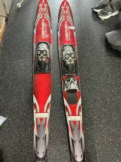 Used O'Brien Pair of Skis Red 68"