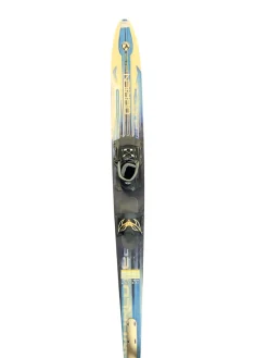 Used O'Brien WORLD TEAM Slalom Ski Royal Blue 71