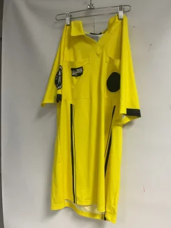 Used Official Sports USSF ECONOMY REF SHIRT Soccer Top Adt Yellow SM