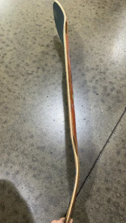 Used OSKI POLAR SKATE CO DECK Skateboard Deck Only Orange Regular
