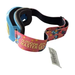 Used OUTDOOR MASTER UNICORN SNOW GOGGLES Snow Goggles Youth Pink