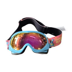 Used OUTDOOR MASTER UNICORN SNOW GOGGLES Snow Goggles Youth Pink