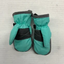 Used Outerwear Boys Gloves Teal XXS