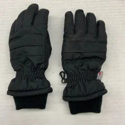 Used Outerwear Boys Gloves Black Junior