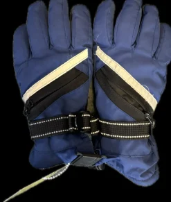 Used Outerwear Boys Gloves Navy Blue Junior