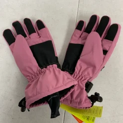 Used Outerwear Girls Gloves Pink Junior