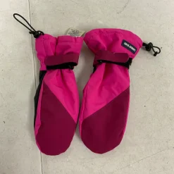 Used Outerwear Girls Gloves Pink MD