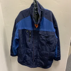 Used Outerwear Heavy Jacket M Navy Blue 2X