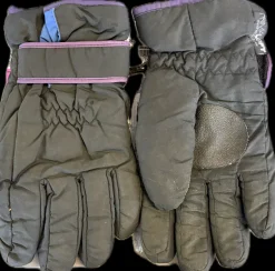 Used Outerwear Mens Gloves Black Senior