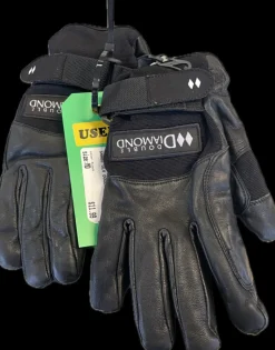 Used Outerwear Snow Boys Gloves Black MD