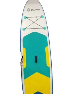 Used PADDLE BOARD SET SUP Board White 10Ft 6In