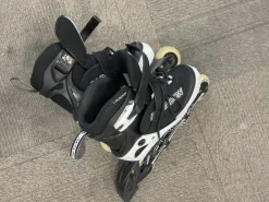 Used PAPAISON INLINE SKATES Junior Aggressive Skates Black Junior 06.5