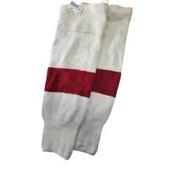 Used Pearsox ADULT HOCKEY SOCKS Hockey Sock White Adult