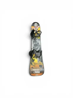 Used PELICAN ZOMBIE 130 Boys Board/Binding Black And Gold 130 cm