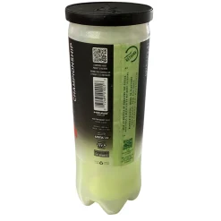 Used Penn CHAMPIONSHIP EXTRA-DUTY FELT 3-ball Tennis Canister