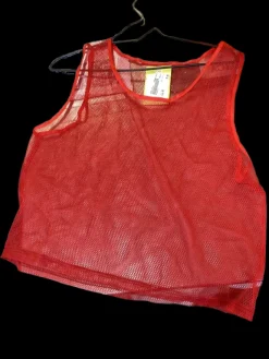 Used PINNIES Soccer Top Adt Red MD