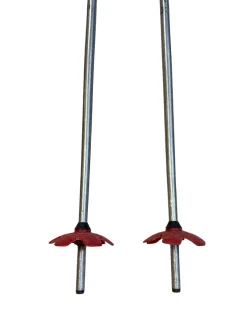 Used POLES Boys DH Ski Pole Red 85 cm / 34 in
