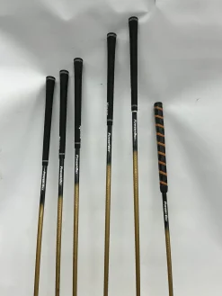 Used Powerbilt JUNIOR GOLD SERIES 5.0 Jr Package Set LH Black And Copper 7 Piece