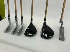 Used Powerbilt JUNIOR GOLD SERIES 5.0 Jr Package Set LH Black And Copper 7 Piece