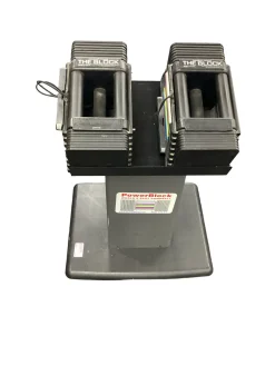 Used PowerBlock Adj Dumbbells 10-45 LB