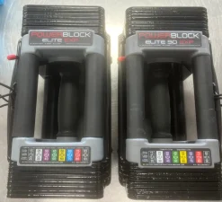 Used PowerBlock Adj Dumbbells 5-50 LB