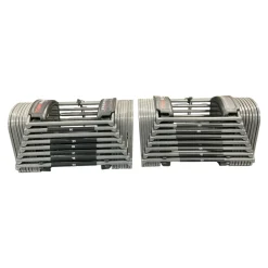Used PowerBlock SPORTBLOCK Adj Dumbbells Grey 5-50 LB