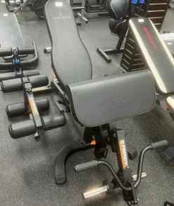 Used POWERTEC/LEG CURL/ARM CURL FID Bench