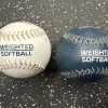 Used Primed 12 WEIGHTED SOFTBALLS BB/SB Training Aid