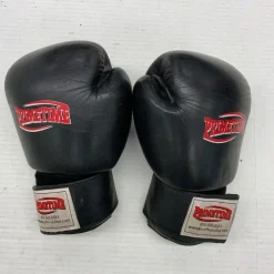 Used PRIMETIME 18 OZ Boxing Gloves Black Senior
