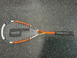 Used Prince AIRO LIGHTNING Adult Squash Racquet Orange Unknown