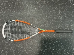 Used Prince AIRO LIGHTNING Adult Squash Racquet Orange Unknown