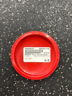 Used Prodigy MINI DRIVER DISC Other Golf Disc Red