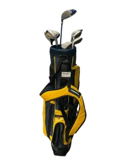 Used Prosimmon JR Jr Package Set RH Navy Blue And Yellow 8 Piece
