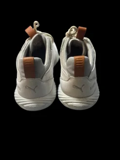 Used Puma IGNITE JNR SZ 5.0 Jr Golf Shoes White Junior 05