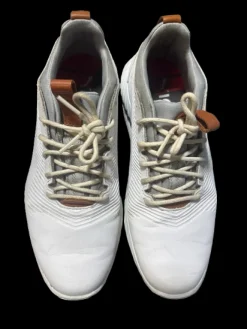 Used Puma IGNITE JNR SZ 5.0 Jr Golf Shoes White Junior 05