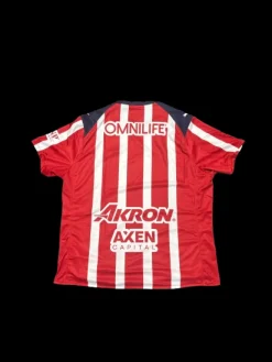 Used Puma PUMA CALIENTE JERSEY SZ XXL Soccer Top Adt Red And White LG