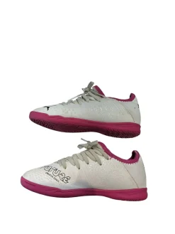 Used Puma Soccer Indoor Shoes Red Youth 12.0