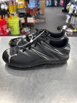 Used Puma Soccer Turf Shoes Black Junior 04