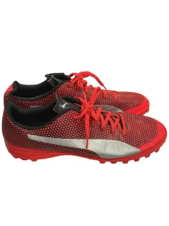 Used Puma Soccer Turf Shoes Orange Senior 11
